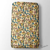 Designer Pichwai Floral Digital Printed Fabric For Wholesale Online